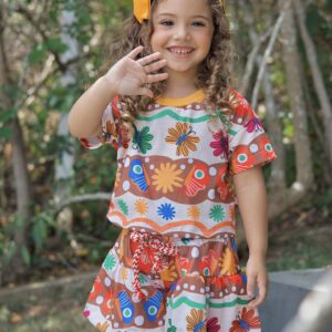 Conjunto Infantil Bambolê Borboletas