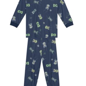 Pijama Infantil Menino Estampa de Carrinhos em Malha Brandili