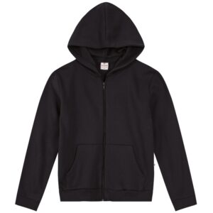 Jaqueta Infantil Masculina em Moletom com Capuz e Pelucia Brandili