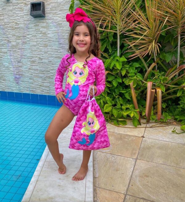 Maiô Infantil Sereia - Imagem 3