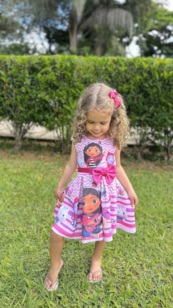 Vestido Infantil Casa Mágica da Gabi