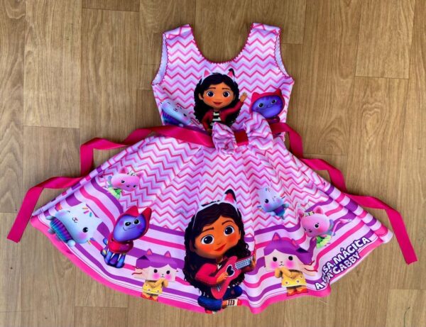 Vestido Infantil Casa Mágica da Gabi