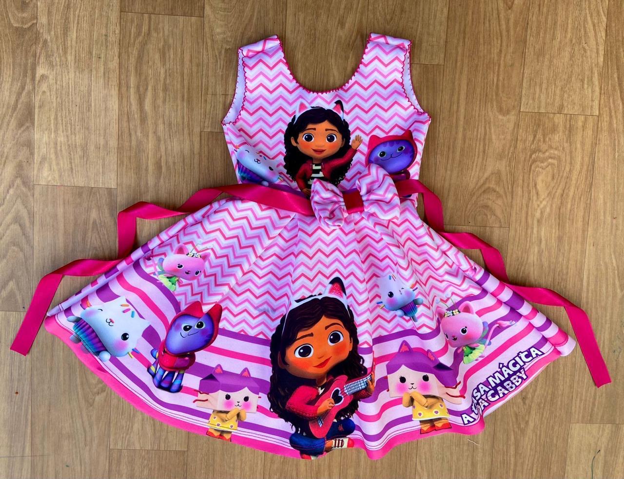Vestido Infantil Casa Mágica da Gabi