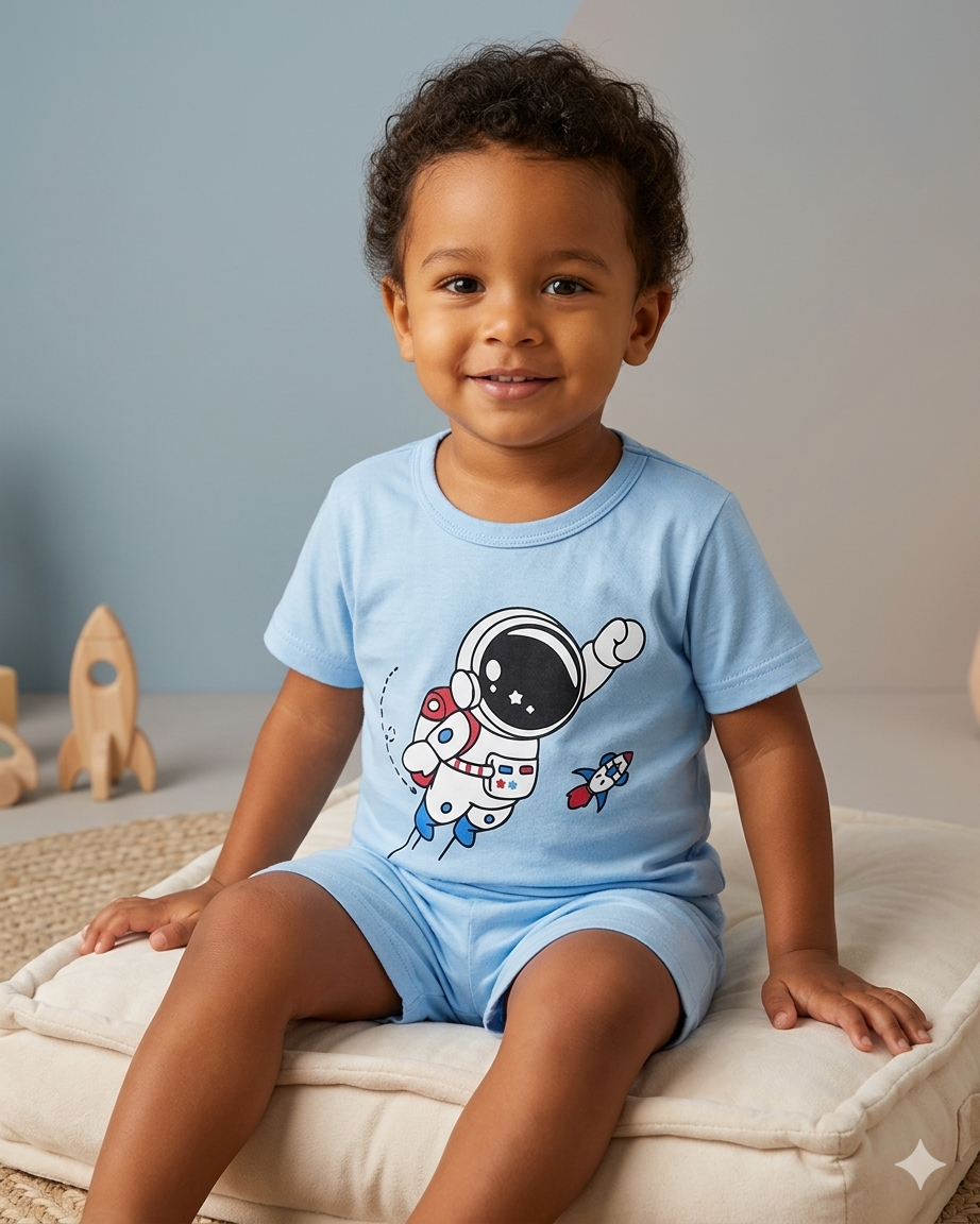 Pijama Infantil Astronauta