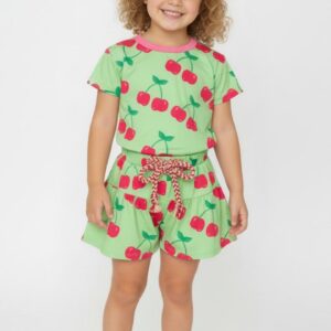 Conjunto Bambolê Céu de Cereja