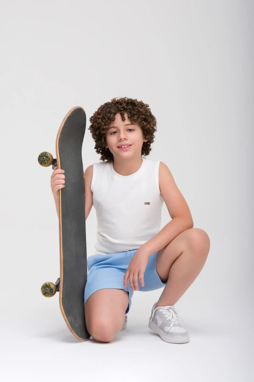 Regata Infantil Algodão 2 Regata Infantil Algodão