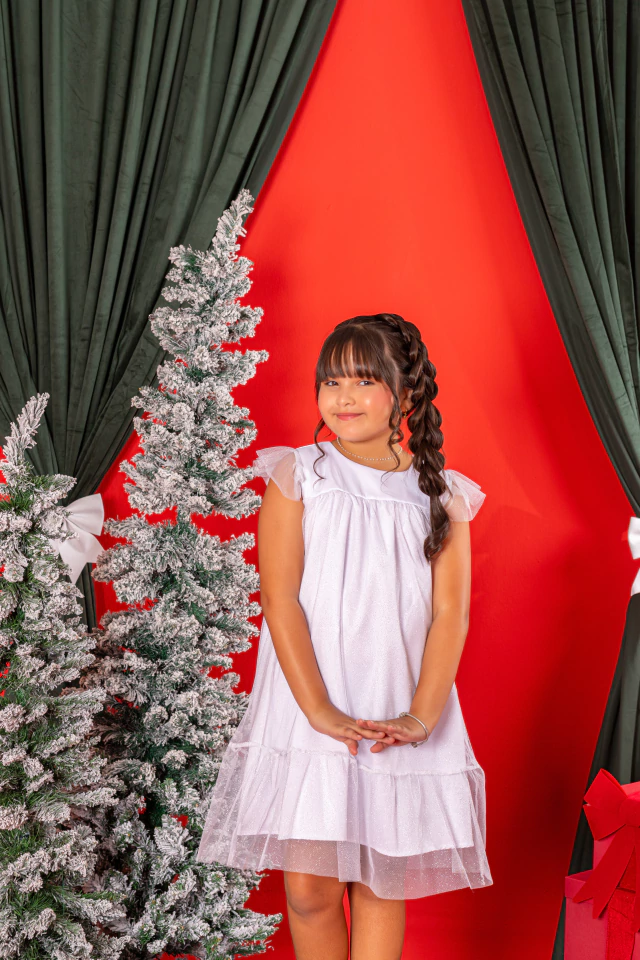 Vestido Princesa Encanto Branco