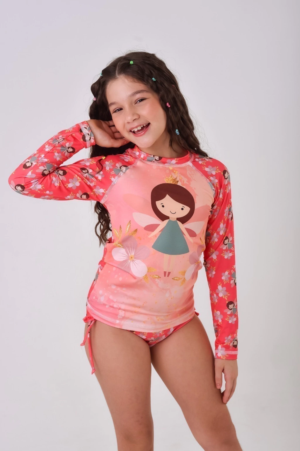 Conjunto UV Fadinha Rosa