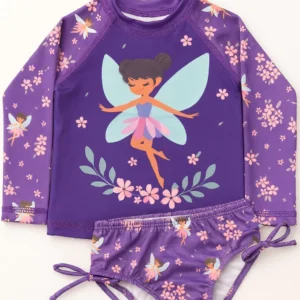 Conjunto UV Fadinha Lilás