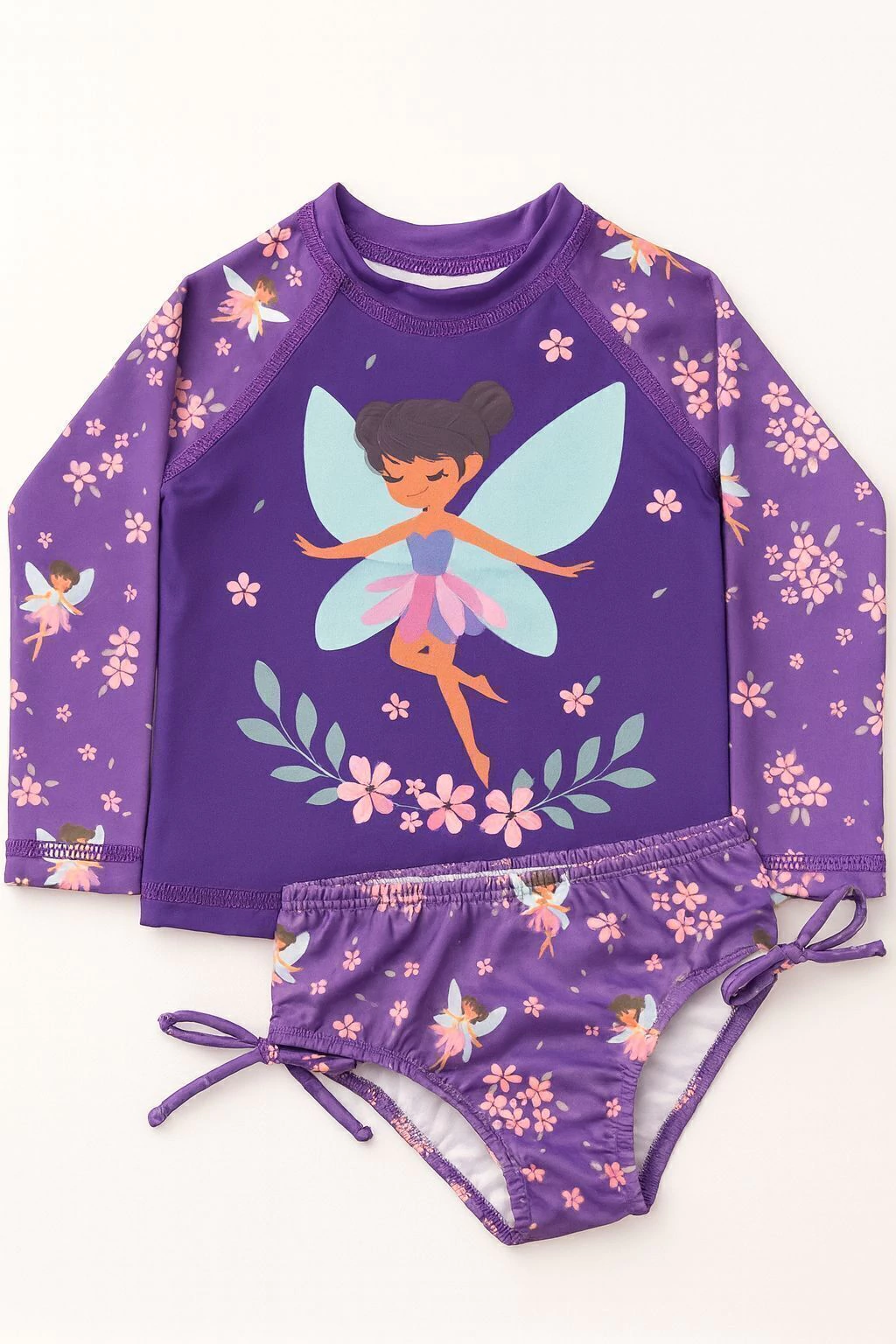 Conjunto UV Fadinha Lilás