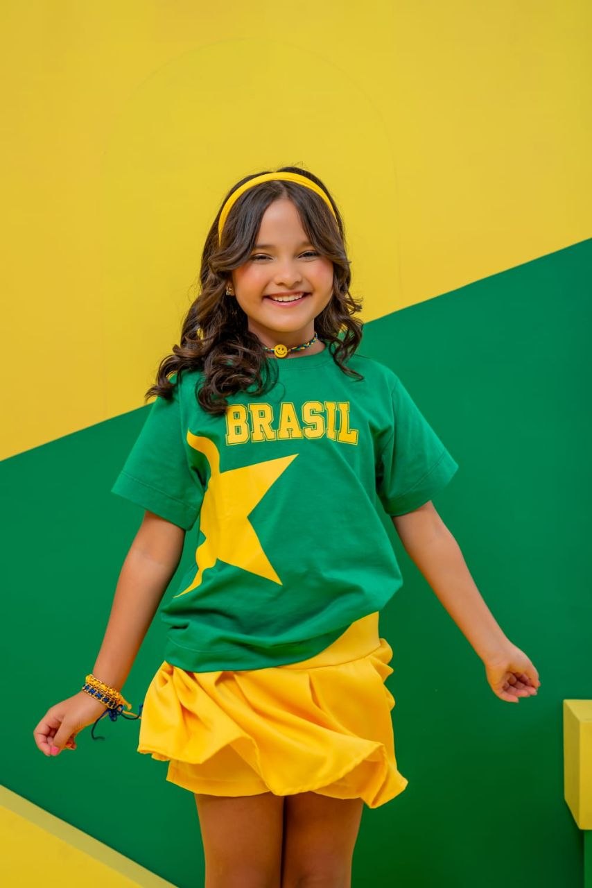 Conjunto Infantil Brasil Fashion 5 Conjunto Infantil Brasil Fashion