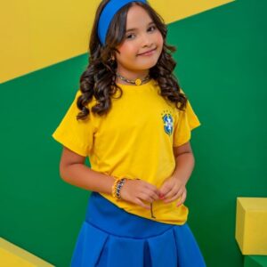 Conjunto Infantil Brasil Colors